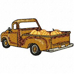 Pickup Truck Embroidery Design 8 Pickup Truck Embroidery Design 8